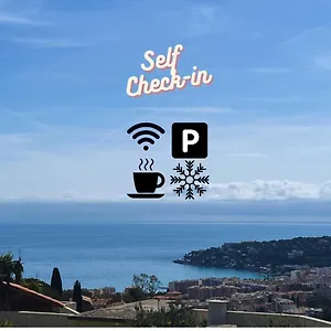  Appartement Le Best View, Climatise Vue Mer Panoramique, Parking Gratuit, Wifi